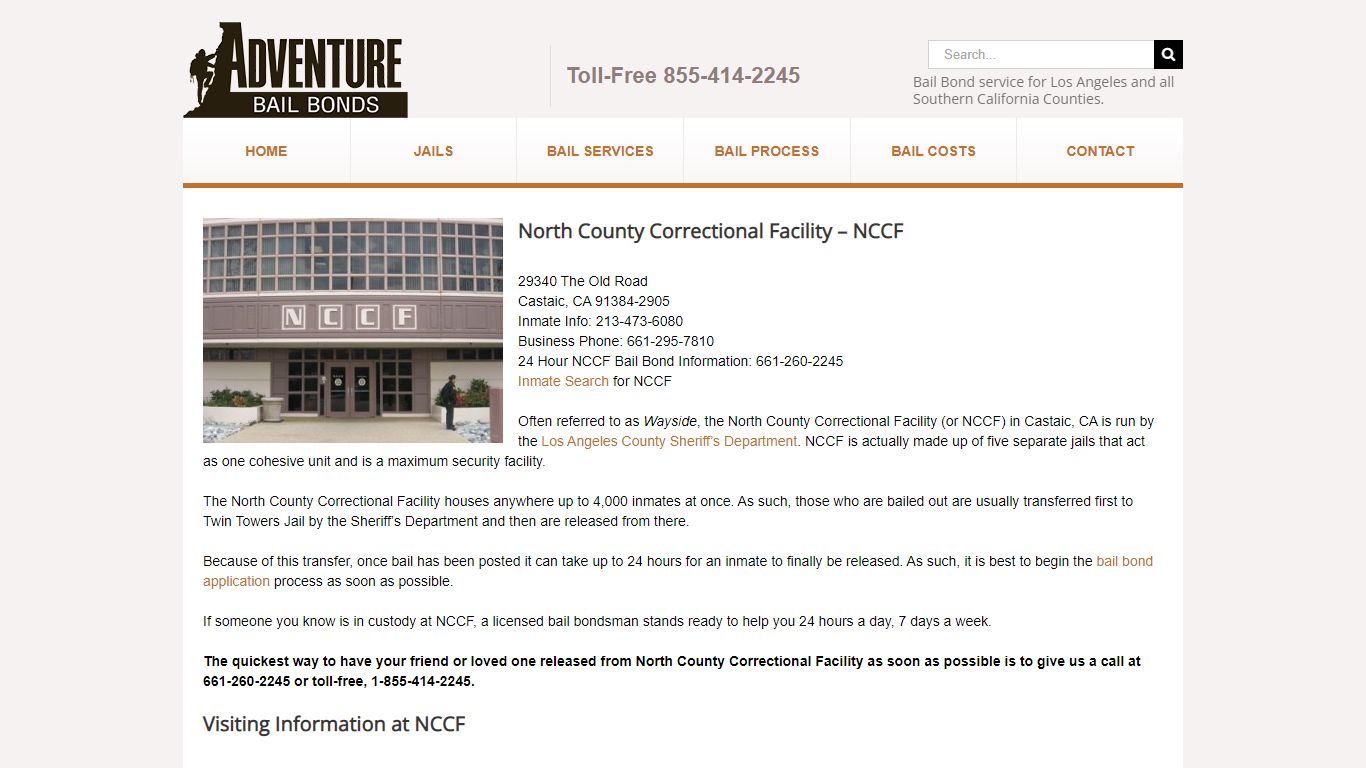 North County Correctional Facility | Jail, Arrest & Bail Bond Info.